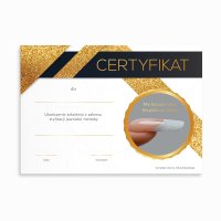 Certyfikat szkoleniowy wzór nr 10