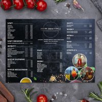 Karta menu A3