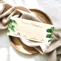 Voucher DL – projekt i druk