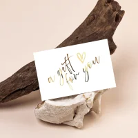 Voucher A6 ze złoceniem – projekt i druk