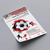 Projekt i druk plakatu B2