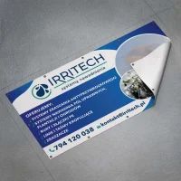 Baner reklamowy 2 x 1 m - projekt i druk