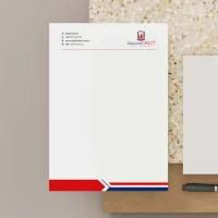 Projekt i druk papieru firmowego