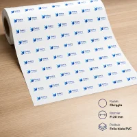Naklejka okrągła na folii PVC 20 mm