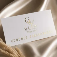 Voucher DL ze złoceniem – projekt i druk