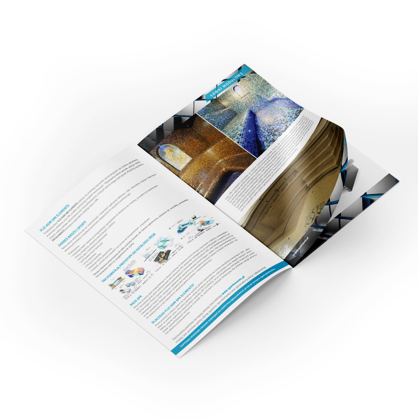 Katalog szyty A5 - druk katalogów
