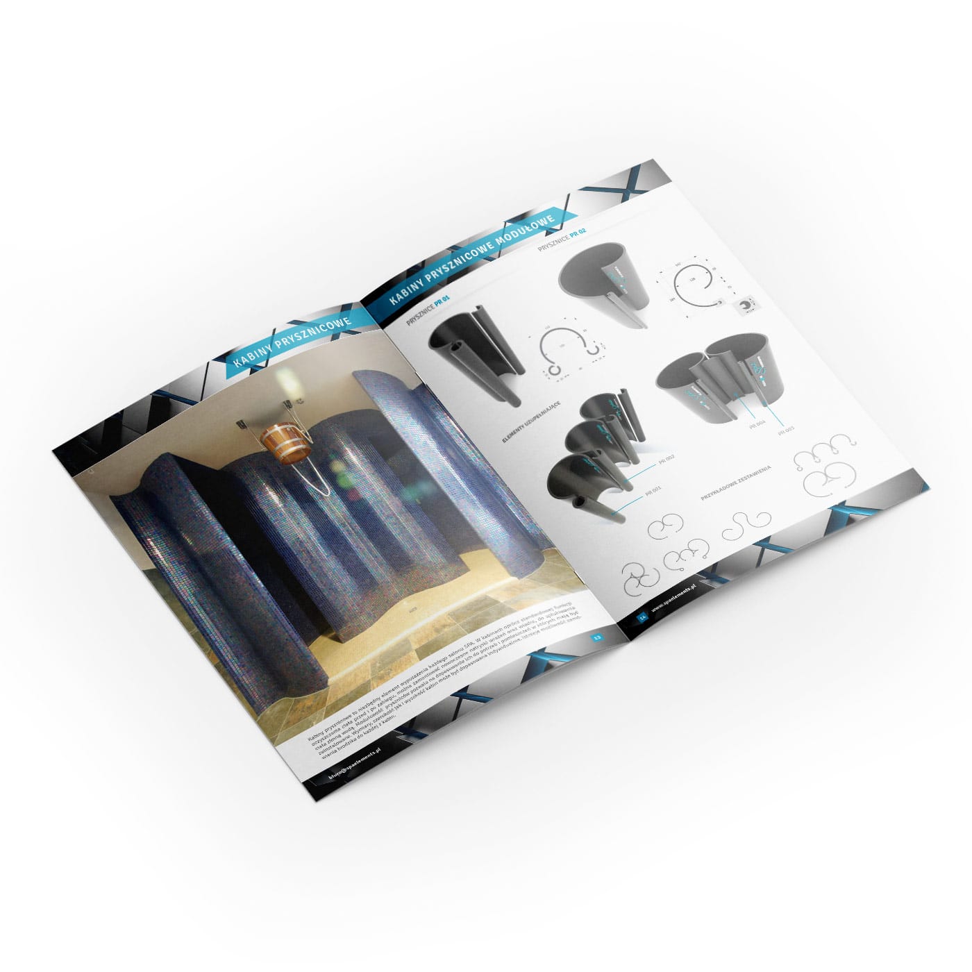 Katalog szyty A5 - katalog reklamowy